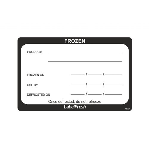  Nalepke za Zamrznjeno Hrano (500 kom) - Frozen Food Cene