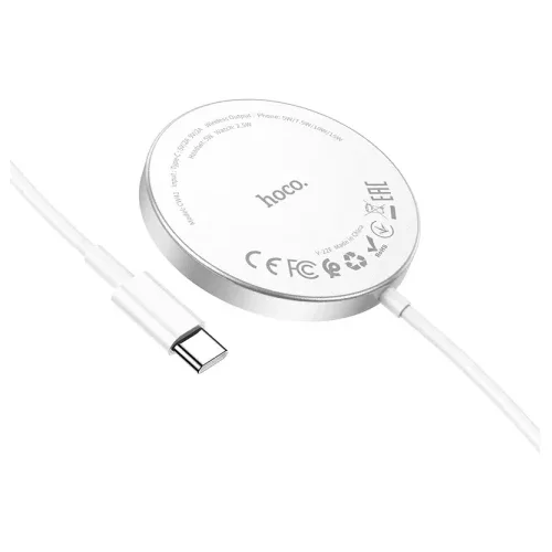 hoco. wirelles charger 3in1 15W support MagSafe charging Delight CW41 white