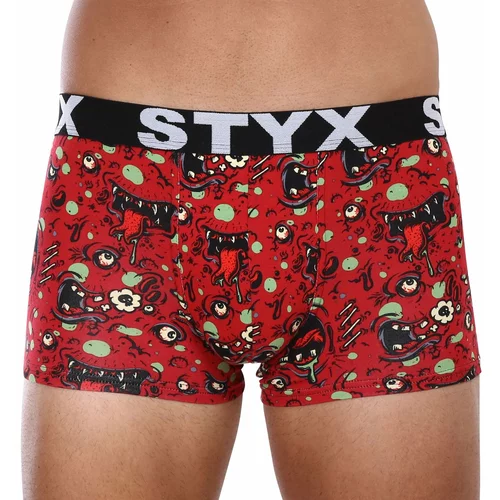 STYX Men's boxers art sports rubber oversize zombie