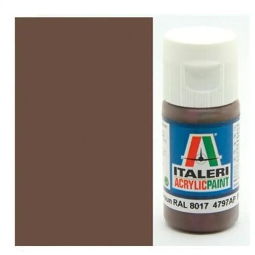 Italeri Flat Pz. Schokobraun RAL 8017 (4797AP) &ndash; Mat čokoladno smeđa boja za makete 20ml Cijene