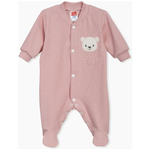 Clar kombinezon s rukavima DR DH 07134 I Am Cute Ž roza 50 Clar kombinezon s rukavima DR DH 07134 I Am Cute Ž roza 50