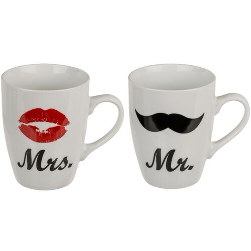  Skodelice Mr. a Mrs. Cene