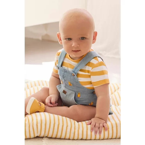Mayoral Newborn Komplet za dojenčka 2-pack rumena barva