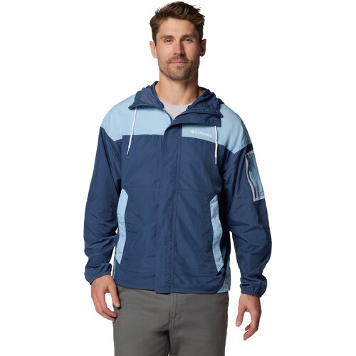 Columbia Challenger II Windbreaker Jacket Plava Slike
