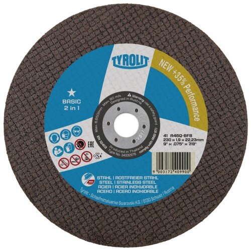 Tyrolit REZNA PLOČA BASIC INOX 115MM Cijene