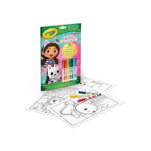 Crayola BOJANKA SA FLOMASTERIMA GABBY Cijene