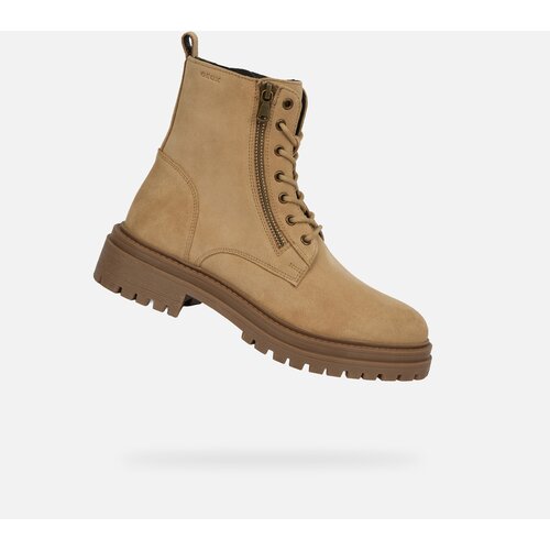 Geox Beige women&amp;#039;s ankle boots Iridea - Women&amp;#039;s Slike