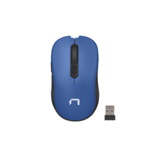 Natec Wireless Mouse Toucan Blue and White 1600DPI Slike