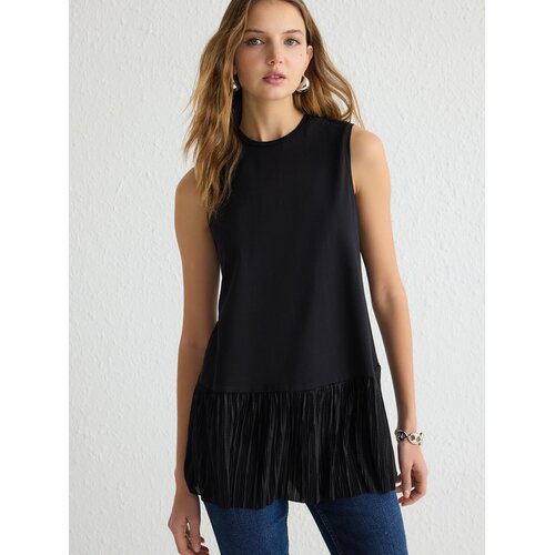 Trendyol Ženska bluza Tctss25Uk00005, Crna Cene