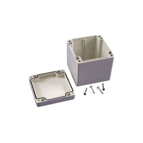 Hammond Electronics Univerzalno kući&amp;scaron;te 90 x 90 x 90 Polikarbonat Siva 1554EE2GY 1 ST Slike