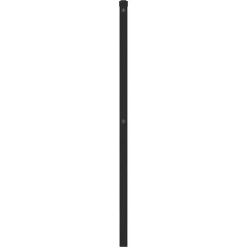  Metalno uzglavlje za krevet crno 75 cm Slike