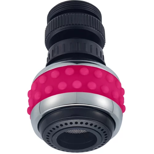 Stream zglobni perlator - kuhinjska prha bubble (M22x1/M24x1, roza)