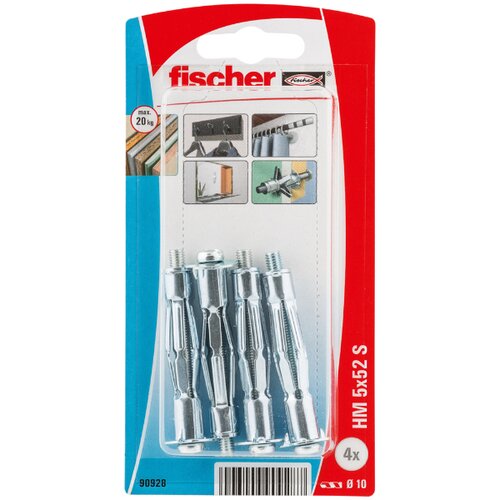 Fischer HM 5 x 52 S K NV tipla za šuplje zidove 52 mm 10 mm 090928 1 Set Cijene