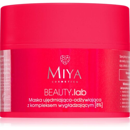 MIYA Cosmetics BEAUTY.lab hranjiva maska za učvr&amp;scaron;ćivanje 50 ml Slike