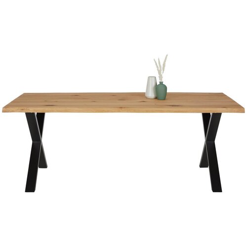 Zandiara jedilna miza oak, divji hrast, 200x100 cm Slike