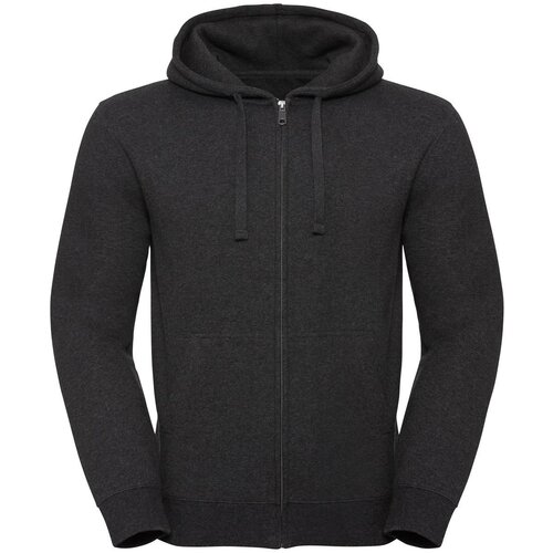 RUSSELL Men's Authentic Melange Zipped Hooded Sweat Cene