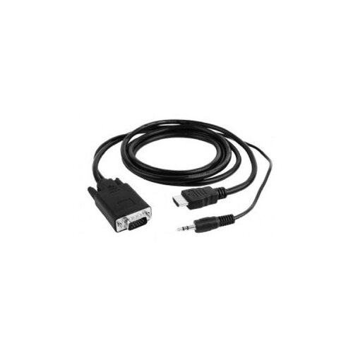  HDMI adapter kabal GEMBIRD A-HDMI-VGA-03-10 HDMI to VGA, 3m, adapter + audio Cene