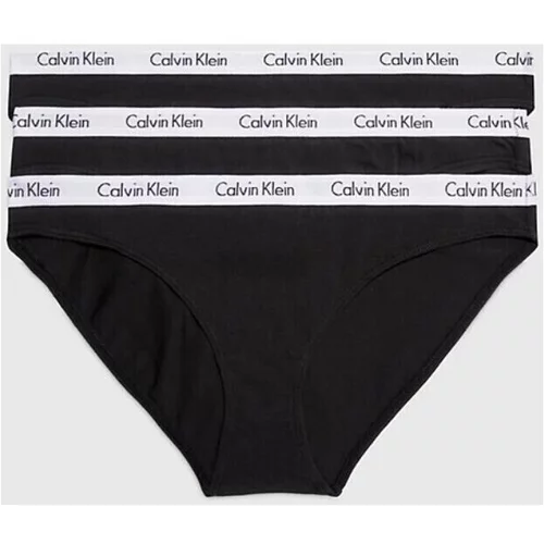 Calvin Klein Jeans Spodnje hlače 000QD3588E 3P BIKINI Črna