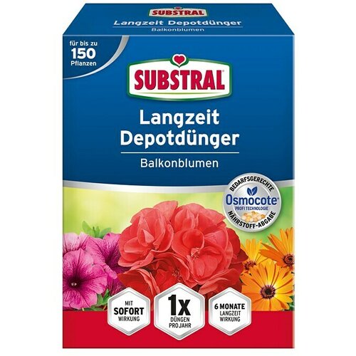 Substral Gnojivo s dugotrajnim djelovanjem (1,5 kg, Sadržaj je dovoljan za: 100 biljaka) Slike