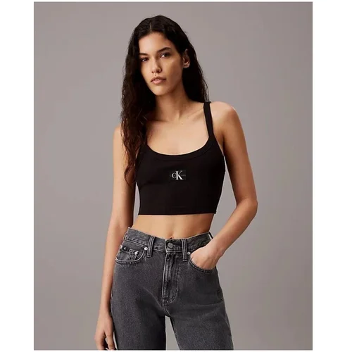 Calvin Klein Jeans Majice & Polo majice J20J223558 Črna