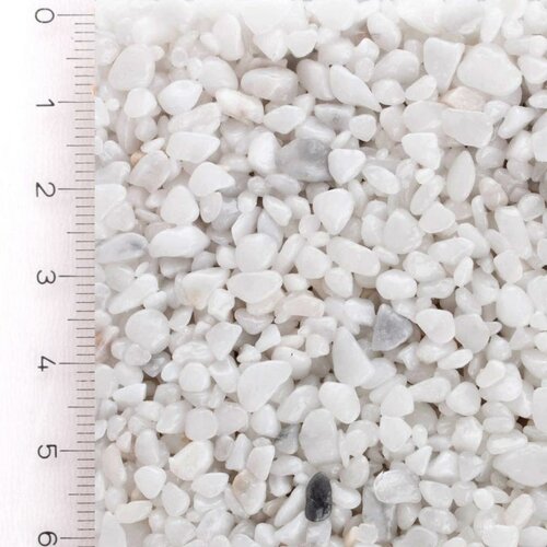 Bianco carrara mermerni granulat 2-4 mm Slike