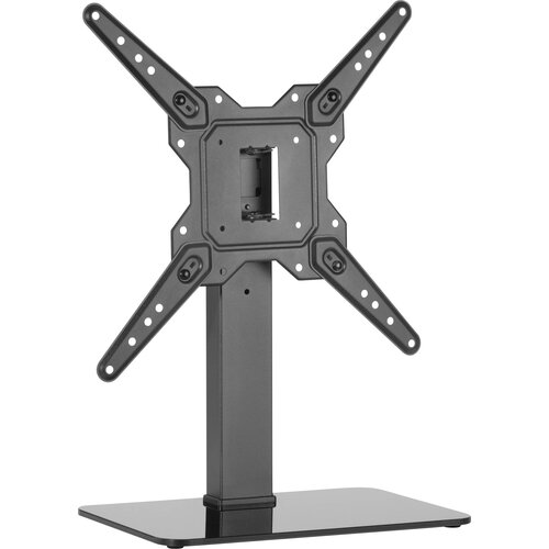 SpeaKa Professional SP-TVS-150 23 '' -55'' (58,42 cm do 139,7 cm) univerzalno vrtljivo namizno stojalo za TV s steklenim podstavkom SP-TVS-150 namizni nosilec za TV 58,4, (20432450) Cene
