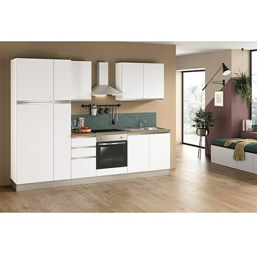 Marinelli Cucine Montažna kuhinja Luce (Širina: 285 cm, S električnim uređajima) Cijene
