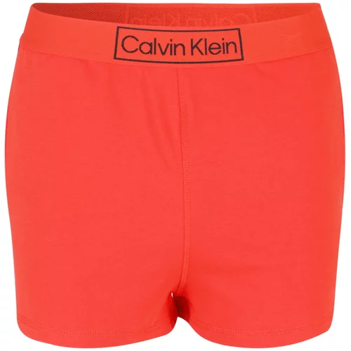 Calvin Klein Underwear Pidžama hlače svijetlocrvena / crna