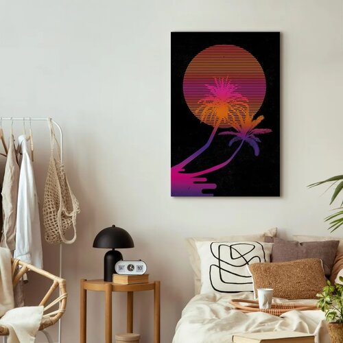  Slika - Palm at Sunrise (1 Part) Vertical 20x30 Slike