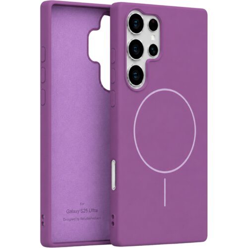  velvet touch magsafe maska za samsung galaxy S25 ultra - ljubičasta Cene
