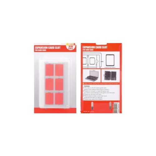  24in1 Switch Game Card Case Box for Nintendo Red Cene