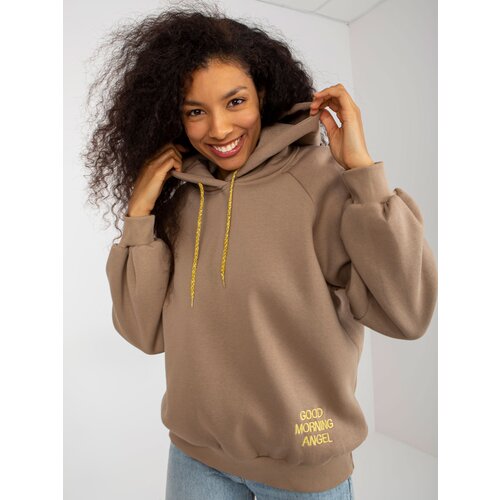 ex moda Sweatshirt-EM-BL-407.06-dark beige Cene