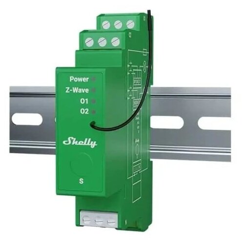 Shelly Wave Pro Dimmer 2PM - Z-Wave lighting dimmer, 2 channels, wireless for LED and halogen, DIN rail mounting Cijene