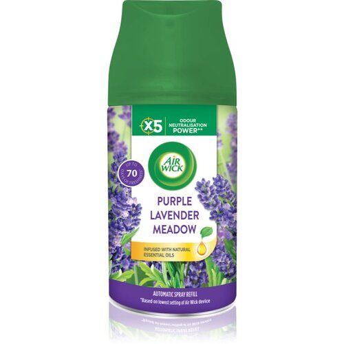 Air Wick Freshmatic Purple Lavender Meadow osvežilec zraka nadomestno polnilo 250 ml Slike