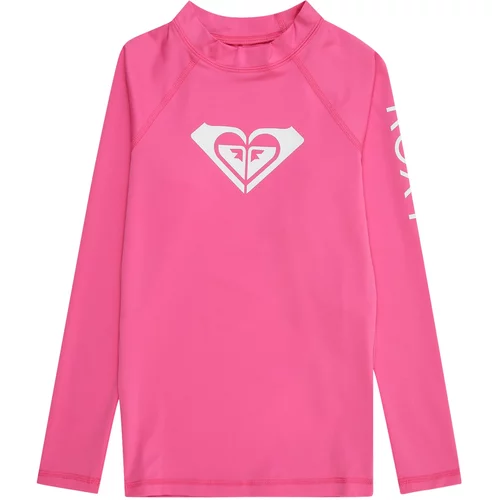 Roxy Tehnička sportska majica 'WHOLE HEARTED' roza / bijela