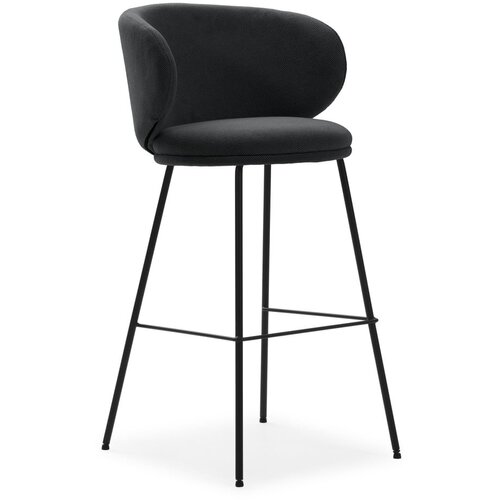 Marckeric Temno sivi barski stoli v kompletu 2 ks (višina sedeža 65 cm) Rush – Cene