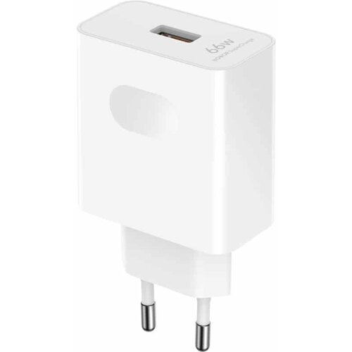 Honor originalni punjač SuperCharge Adapter 2 66W 6A 1 x USB-A s USB-C kabelom bijeli 5503ABQX Slike