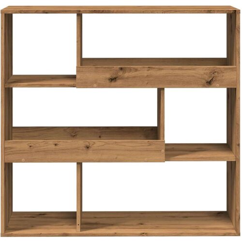 VidaXL Ormarić za knjige / sobna pregrada boja hrasta 100x33x94,5 cm Slike
