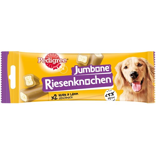 Pedigree velikanska kost s pi&scaron;čancem in jagnjetino - Medium 180 g (2 kosa) Cijene