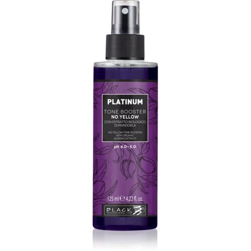 Black Professional Line Line Platinum Absolute No Yellow Booster pr&scaron;ilo brez spiranja za nevtralizacijo rumenih odtenkov 125 ml Cene