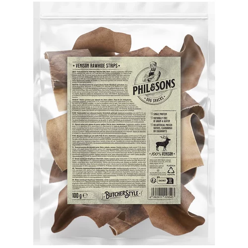 Phil & Sons Premium jelenova koža - Varčno pakiranje: 3 x 100 g