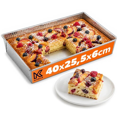 KADAX Pravokotni pekač za torte 40x25x6 cm, (5000354197) Cene