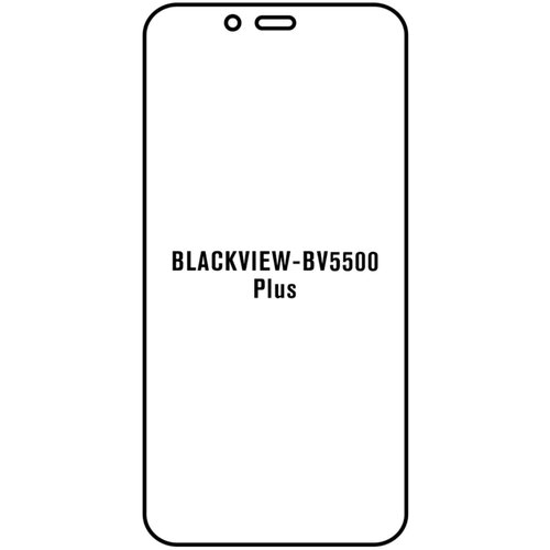 Blackview BV5500 plus hydrogel za&amp;scaron;titna folija Slike
