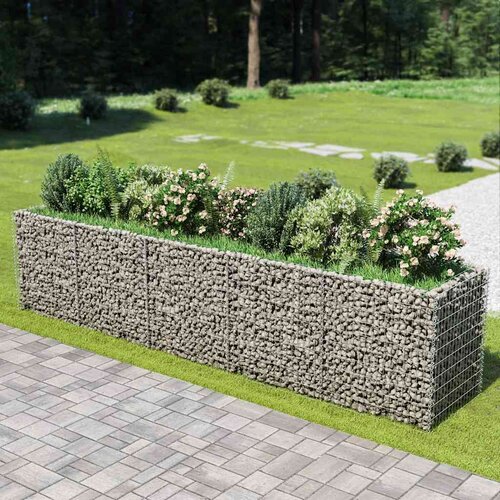  Gabionska sadilica od pocinčanog čelika 450 x 90 x 100 cm Cijene