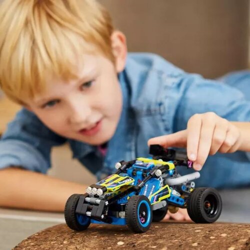Lego Brick Toy Technic Off-Road Race Buggy 8g+, crna Slike