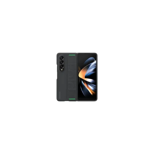 Samsung Galaxy Z Fold4 Silicone Grip Cover Black