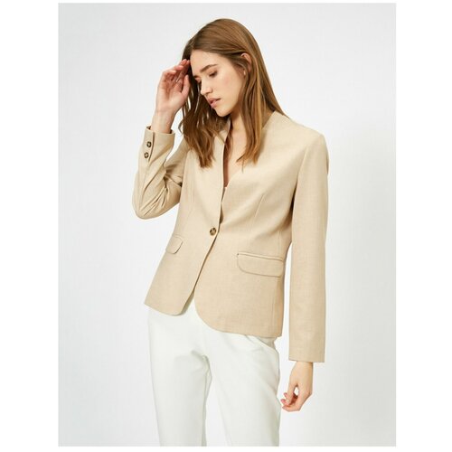 Koton button detailed basic blazer jacket Slike