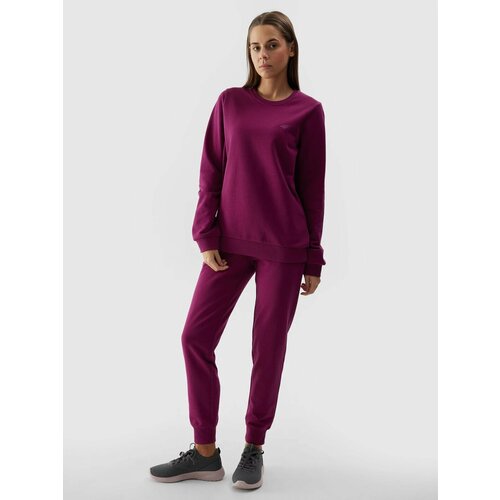 4f Women's jogger sweatpants - purple Cene
