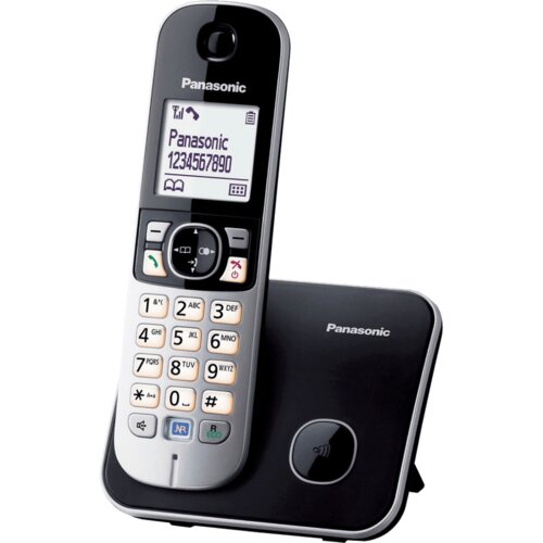 Panasonic Telefon bežični, DECT, 1,8" LCD zaslon, spikerfon - KX-TG6811FXB Cene