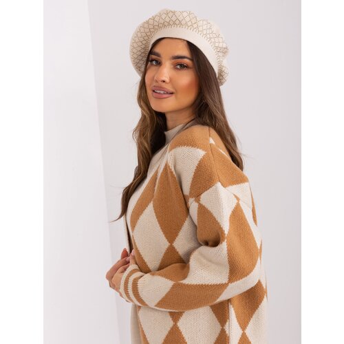 Wool Fashion Italia Cap-AT-CZ-231605.21P-light beige Cene